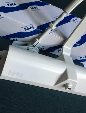 Доводчик дверей NHN-350 білий Доводчик NHN-350 дверной универсальный для пвх, алюминиевых металлических пластиковых дверей 40-100 кг. Дотягувач довідник замикач