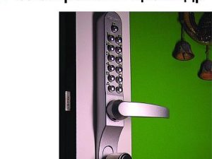 Кодовый карточный дверной замок Keylex-700 (Япония)