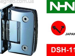 Петля маятниковая самодоводящаяся для душевой из стекла, хром NHN (Япония)