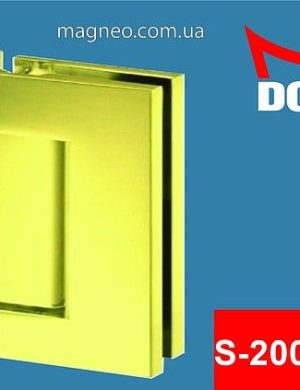 Петля маятниковая стекло стекло 130 град. для душевой кабины из стекла, золото Dorma S2000 (Германия)