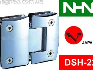Петля маятниковая самодоводящаяся для душевой из стекла, хром NHN (Япония)