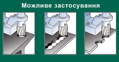 Корончатые сверло фреза бур JetBroach NittoKohki (Japan, Tokyo). ТСТ (Tungsten Carbide Tipped). С наплавом карбида вольфрама.