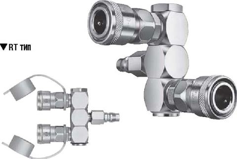Гнізда шарнірні мульти-портовые БРС соединения (ШРЗ) Rotary Line Cupla
