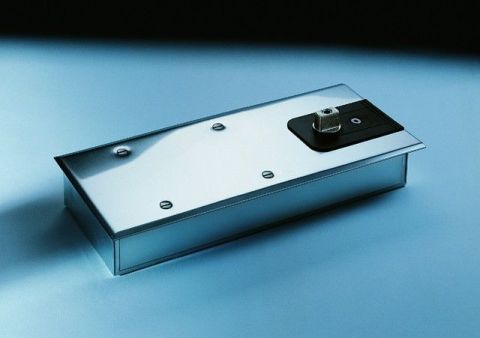 Доводчик дотягувач маятниковых дверей Dorma BTS-65 EN3 напольный нижний підлоговий. Размер и габариты