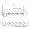 Завіси осьові NHN DMA маятникові дверей pivot