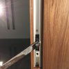 Concealed invisible hidden door closer installation