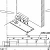 Петли осевые NHN Offset маятниковых дверей pivot door hinge Завіси осьові NHN Offset дверей pivot