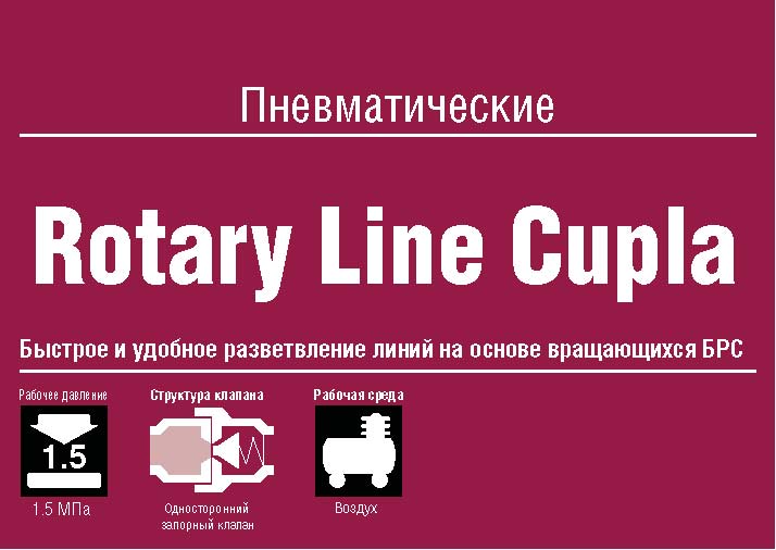 Гнізда шарнірні мульти-портовые БРС соединения (ШРЗ) Rotary Line Cupla