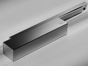Доводчик дотягувач дверей Dorma TS93 EN2-5 реечный рейковий слайдовий