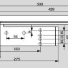 Доводчик-Дотягувач-Дверей-Dorma-TS93-реечный-рейковий-слайдовий Доводчик дотягувач дверей Dorma TS93 EN2-5 реечный рейковий слайдовий. Размер и габариты