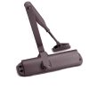 Доводчик тяжелых дверей, ворот 60-250 кг NHN-3536-brown RA8019 коричн. Дотягувач важких дверей, воріт