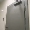 Доводчик тяжелых дверей, ворот 60-250 кг NHN-3536-silver. Дотягувач важких дверей, воріт