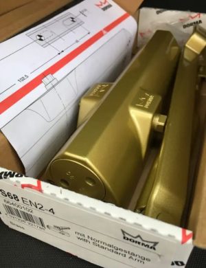 Дотягувач доводчик дверей Dorma TS68 Brass колір Зотото Латунь