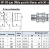 БРС (ШРЗ) быстросъем фитинг для гидравлики HSP_CUPLA high pressure oil hydraulic