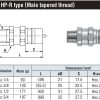 БРС (ШРЗ) быстросъем фитинг для гидравлики HSP_CUPLA high pressure oil hydraulic