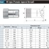 БРС (ШРЗ) быстросъем фитинг для гидравлики HSP_CUPLA high pressure oil hydraulic