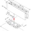 Дотягувач скляних маятникових дверей NHN PDC-100