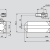 Монтажна схема чертеж розмер доводчика Dorma TS68. Door closer Installation Manual Instruction Drawing. Важель Рычаг Доводчика Dorma