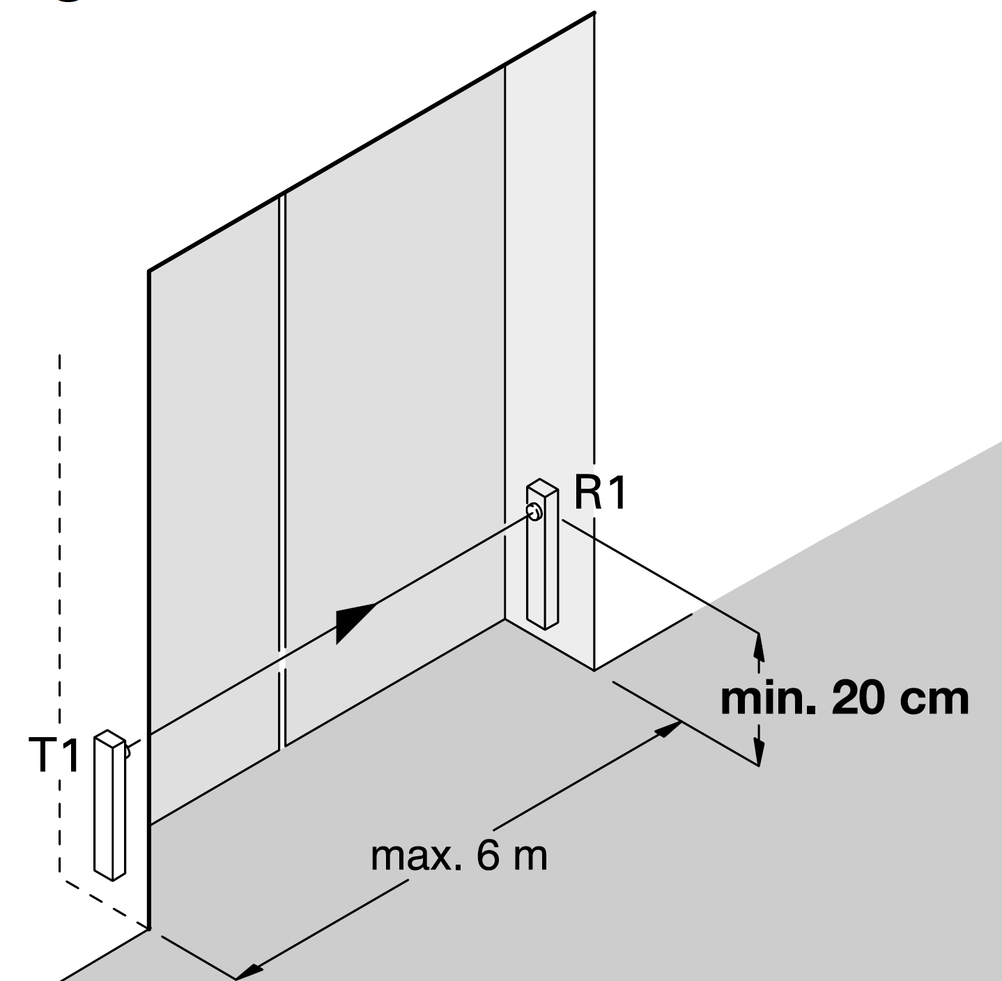 Датчик сенсорный фотоэлемент Bircher Reglomat ClearBeam