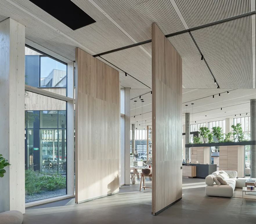 Повортні двері роторні револьверні вращающиеся Pivot Door System