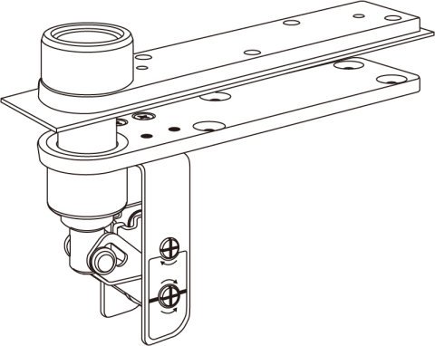 Двері pivot door осьові завіси