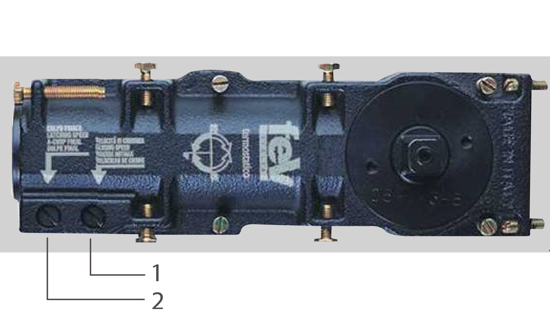 Доводчик Маятниковых Стеклянных Дверей FEV S4000 Floor Spring Closer