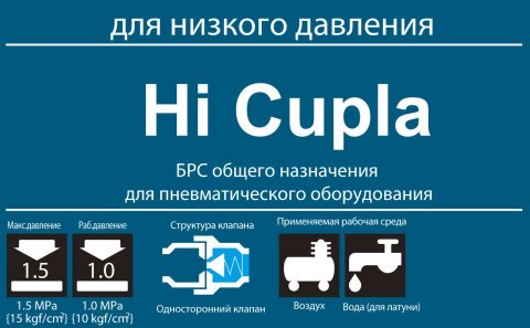 Швидкорозємне зєднанняинения Hi CUPLA ШРЗ
