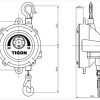 Балансир Пружинный Balancer Nitto Tigon Mijin TW30 dimension