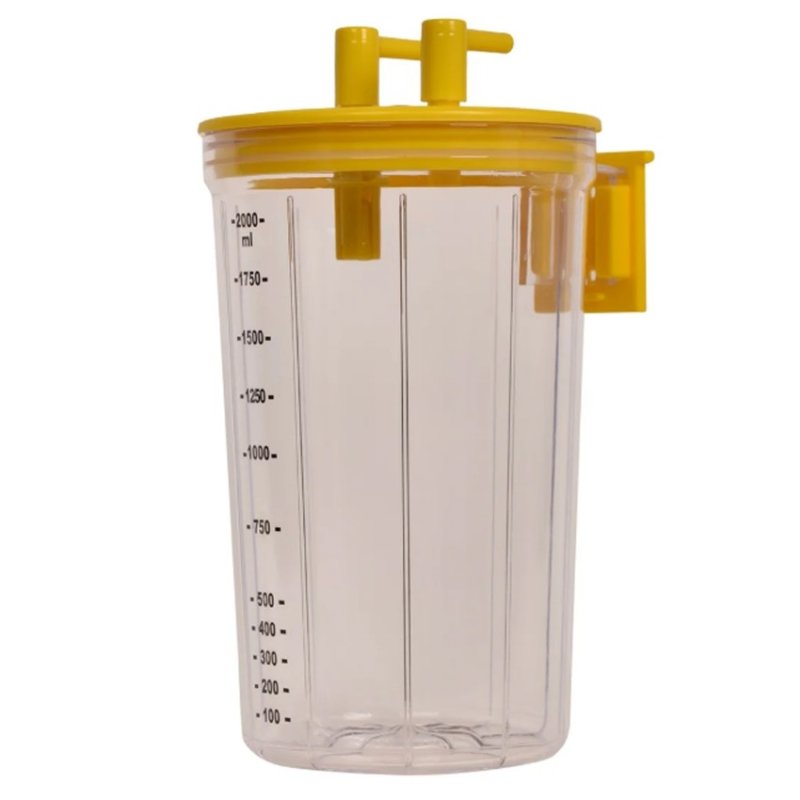Колба стакан контейнер для вакуумного регулятора редуктора CagDasMedikal Vacuum Regulators Safety Container and Jar