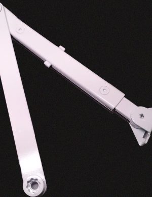 Рычаг-тяга-лапка-ножницы комплектующие доводчика Dorma-Door-Closer-Arm Белый RAL9016