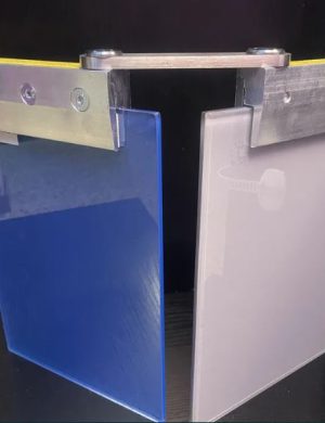Крепление стекла двери перегородки зажимное клампинговое Dorma RS120 glass door clamp