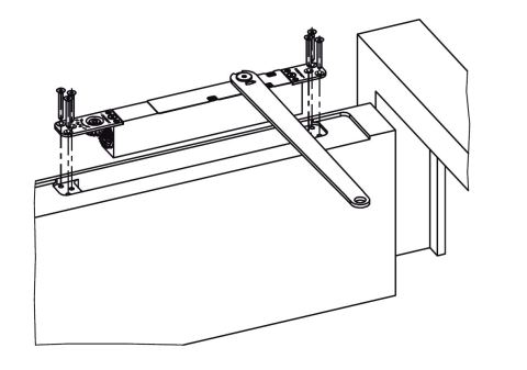 Доводчик Врізний Встроенный G-U-VTS-735 Concealed Hidden Invisible Door Closer Unsichtbares Türschließer VTS 735/4 mit Gleitschiene. The Project Product Mount Install.