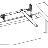 Доводчик Врізний Встроенный G-U-VTS-735 Concealed Hidden Invisible Door Closer Unsichtbares Türschließer VTS 735/4 mit Gleitschiene. The Project Product Mount Install.