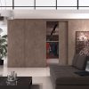 Cистема раздвижных сдвижных дверей Coplanar-Flush-Lateral-Sliding-Concealed-Hidden-Door-System-Sugatsune-MFU1200 Cкрытая копланарная система раздвижных сдвижных дверей с доводчиком плавным закрыванием Lateral Flush Sliding Door System MFU1200 Sugatsune MonoFlatUnison