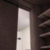 Cистема раздвижных сдвижных дверей Coplanar-Flush-Lateral-Sliding-Concealed-Hidden-Door-System-Sugatsune-MFU1200 Cкрытая копланарная система раздвижных сдвижных дверей с доводчиком плавным закрыванием Lateral Flush Sliding Door System MFU1200 Sugatsune MonoFlatUnison