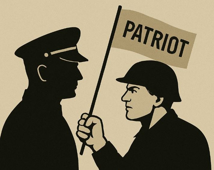 Патріот-останній-прихист-для-лиходія Патріотизм — останній прихисток негідника. Patriotism is the last refuge of a scoundrel.» — Samuel Johnson