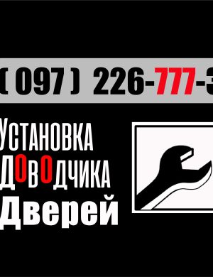 Заміна Встановлення Регулювання Монтаж Доводчика Дотягувача Довідника Дверей. Door Closer Repair Installation Maintenance Service