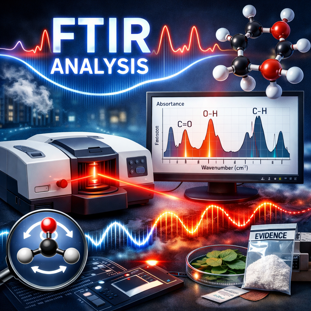 Суть и методы спектрального анализа FTIR spectral analysis